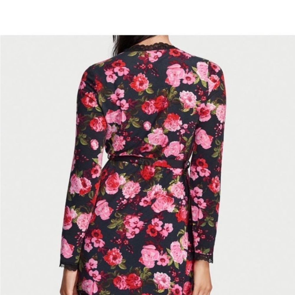 VICTORIA'S SECRET
Modal Wrap Robe & Lace Slip - Picture 5 of 12